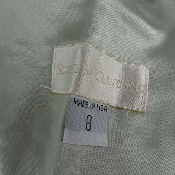 Vintage 90s Scott McClintock Floral Dress Size 8 - Picture 6 of 9